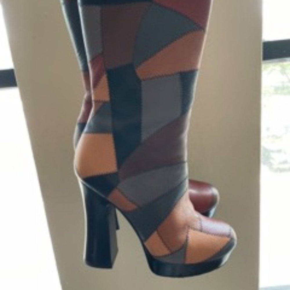 Michael Kors Emmy Patchwork Boots